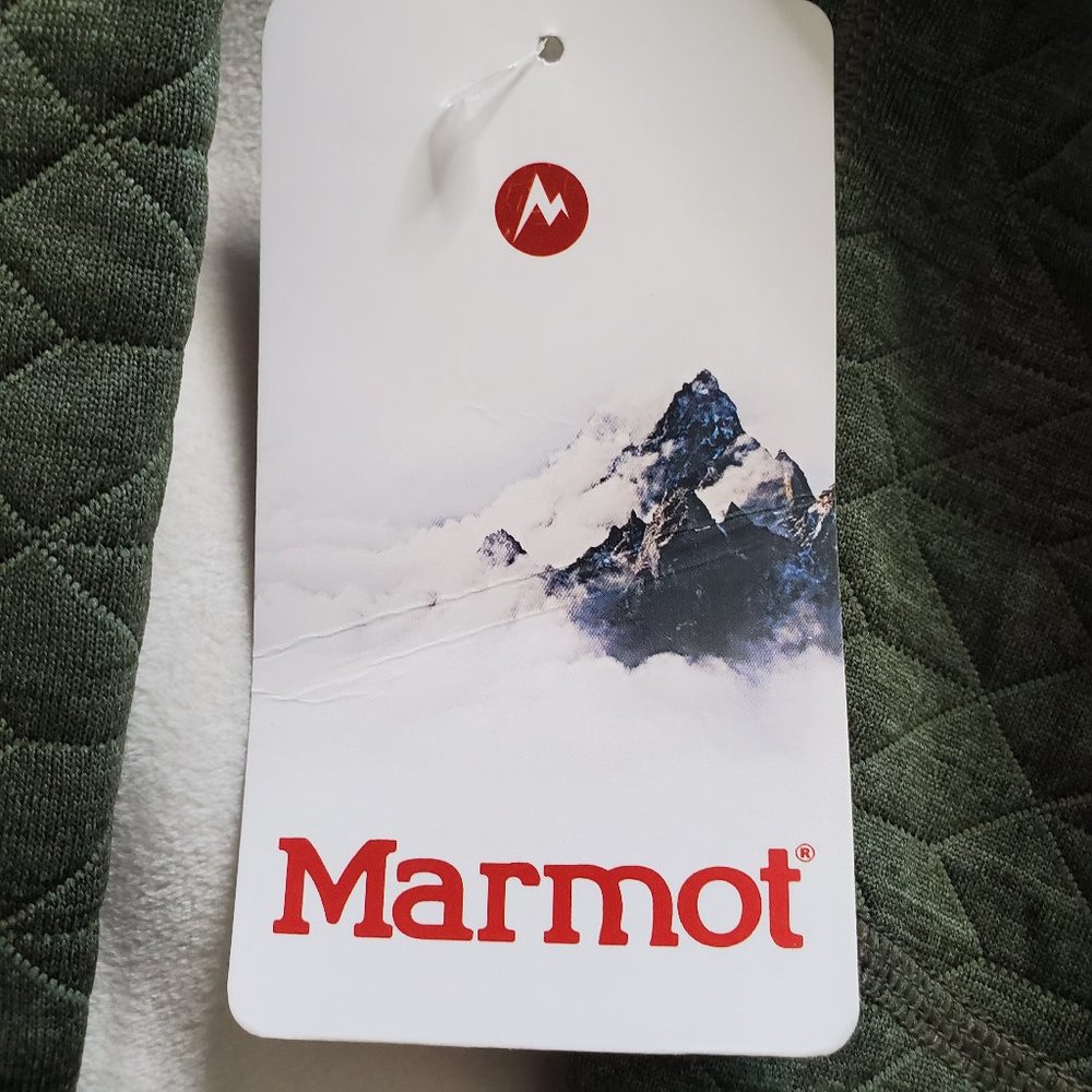 Marmot Annie LS Sz Small Pullover Olive Green NWT - Picture 10 of 16